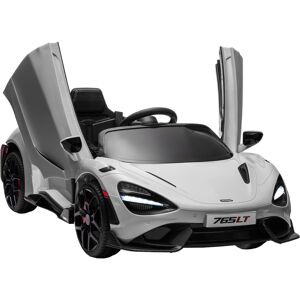 AIYAPLAY McLaren 765LT Licensed 12V Kids Electric Ride on Car with Butterfly Doors Remote Control Training Wheels Grey Aosom UK AIYAPLAY McLaren 765LT Licensed 12V Kids Electric Ride on Car with Butterfly Doors Remote Control Training Wheels Grey Aosom UK