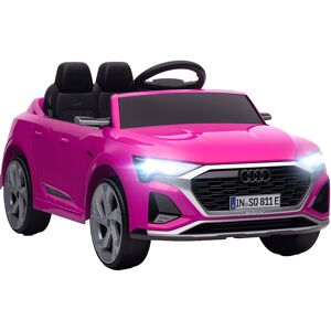 AIYAPLAY Audi Q8 e-tron Sportback Licensed 12V Ride on Car w/ Remote, 4 Spring Suspension Wheels, Headlights, Music, Horn - Pink AIYAPLAY Audi Q8 e-tron Sportback Licensed 12V Ride on Car w/ Remote, 4 Spring Suspension Wheels, Headlights, Music, Horn - Pink