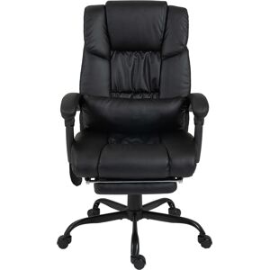 Vinsetto Massage Office Chair - Adjustable Leather Reclining with 6-Point Massage, Desk Chair with Adjustable Height and Footrest Aosom UK Vinsetto Massage Office Chair - Adjustable Leather Reclining with 6-Point Massage, Desk Chair with Adjustable Height and Footrest Aosom UK