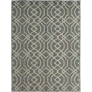 HOMCOM UV Resistant Indoor & Outdoor Area Rug, Easy-Cleaning Machine Washable Rug with Geometric Pattern for Patio, Garden, Kitchen, Bathroom or Living Room, 170 x 120 cm, Grey HOMCOM UV Resistant Indoor & Outdoor Area Rug, Easy-Cleaning Machine Washable Rug with Geometric Pattern for Patio, Garden, Kitchen, Bathroom or Living Room, 170 x 120 cm, Grey