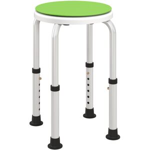 HOMCOM 360° Swivel Bath Stool with Non-Slip Feet, Height Adjustable Aluminium Shower Chair, Green Aosom UK HOMCOM 360° Swivel Bath Stool with Non-Slip Feet, Height Adjustable Aluminium Shower Chair, Green Aosom UK