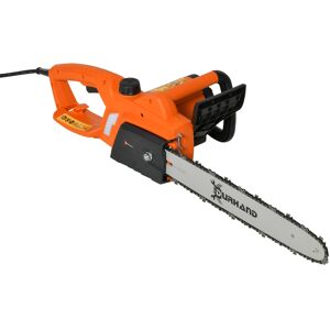 DURHAND Aluminum Electric Chainsaw Garden Tools Double Brake Cover Case Blade Corded,2000 W, 40 cm-Orange