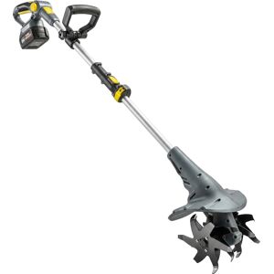 Outsunny Cordless Tiller, 18V Electric Garden Rotavator with 2 x 4000mAh Batteries, Charger, 20cm Tilling Width & 18cm Depth Outsunny Cordless Tiller, 18V Electric Garden Rotavator with 2 x 4000mAh Batteries, Charger, 20cm Tilling Width & 18cm Depth