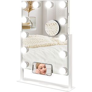 HOMCOM - Hollywood Vanity Mirror - 37x46 cm - vanity mirror HOMCOM - Hollywood Vanity Mirror - 37x46 cm - vanity mirror