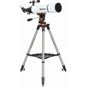 Outsunny Astronomy Telescope for Adults and Beginners with 80 mm Aperture, Carry Bag, White Outsunny Astronomy Telescope for Adults and Beginners with 80 mm Aperture, Carry Bag, White