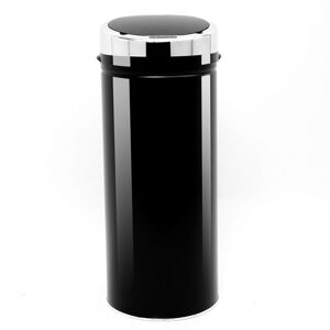 HOMCOM 42L Stainless Steel Sensor Trash Can W/ Bucket-Black