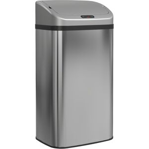 HOMCOM 48L Stainless Steel Sensor Bin - Silver-Tone HOMCOM 48L Stainless Steel Sensor Bin - Silver-Tone