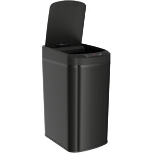 HOMCOM 12L Sensor Bin, Automatic Touchless Motion Sensor Kitchen Bin with Fingerprint Resistant Stainless Steel, Black HOMCOM 12L Sensor Bin, Automatic Touchless Motion Sensor Kitchen Bin with Fingerprint Resistant Stainless Steel, Black