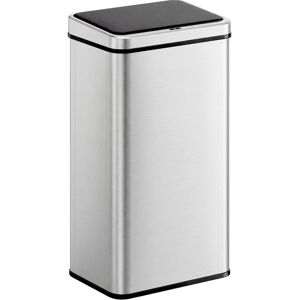 HOMCOM 50L Sensor Bin with Quiet Soft-Close Lid, Automatic Touchless Motion Sensor Kitchen Bin with Fingerprint Resistant Stainless Steel for Hygienic Gyms, Home Office Use, Silver Tone HOMCOM 50L Sensor Bin with Quiet Soft-Close Lid, Automatic Touchless Motion Sensor Kitchen Bin with Fingerprint Resistant Stainless Steel for Hygienic Gyms, Home Office Use, Silver Tone