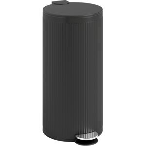 HOMCOM 30L Pedal Kitchen Bin with Soft Close & Stay Open Lid, Removable Inner Bucket for Kitchen, Office, or Home, Black Aosom UK HOMCOM 30L Pedal Kitchen Bin with Soft Close & Stay Open Lid, Removable Inner Bucket for Kitchen, Office, or Home, Black Aosom UK