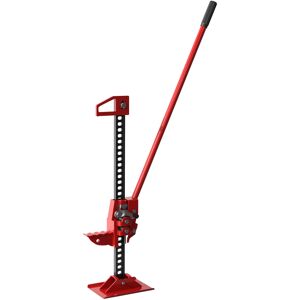 HOMCOM 3 Tonne Farm Jack, 48" High Lift Jack for 4x4 Tractors Trucks Agricultural Lifting, Red Aosom UK HOMCOM 3 Tonne Farm Jack, 48" High Lift Jack for 4x4 Tractors Trucks Agricultural Lifting, Red Aosom UK