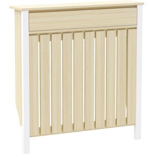 HOMCOM 93 x 88.5cm Rustic-Look Radiator Cover - Oak HOMCOM 93 x 88.5cm Rustic-Look Radiator Cover - Oak