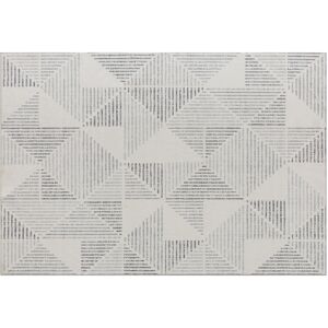 HOMCOM Modern Area Rug, Geometric Pattern Non-Slip Washable Rug, Soft Floor Carpet for Living Room, Bedroom, Dining Room, Home Office, 290 x 200 cm, Grey HOMCOM Modern Area Rug, Geometric Pattern Non-Slip Washable Rug, Soft Floor Carpet for Living Room, Bedroom, Dining Room, Home Office, 290 x 200 cm, Grey