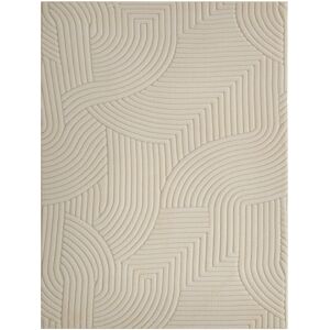 HOMCOM Modern Geometric Rug, Thick & Plush, Non-Slip, 160 x 120 cm – Cream, Living Room/Bedroom/Office HOMCOM Modern Geometric Rug, Thick & Plush, Non-Slip, 160 x 120 cm – Cream, Living Room/Bedroom/Office