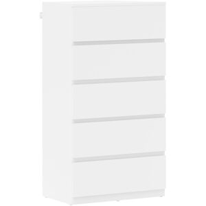 HOMCOM Chest of Drawers, 5-Drawer Storage Cabinets, Modern Dresser, Storage Drawer Unit for Bedroom HOMCOM Chest of Drawers, 5-Drawer Storage Cabinets, Modern Dresser, Storage Drawer Unit for Bedroom