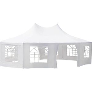 Outsunny 8.9x6.5 m Waterproof Marquee Canopy-White