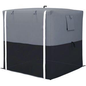 Outsunny 2 x 2m Pop-Up Gazebo, with Accessories - Black