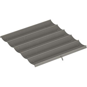 Outsunny Retractable Pergola Shade Cover, Replacement Canopy Fabric for 3 x 3 (m) Pergola, Gazebo Retractable Roof, Light Grey