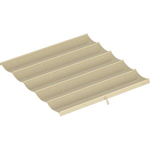 Outsunny Retractable Pergola Shade Cover, Replacement Canopy Fabric for 3 x 3 (m) Pergola, Gazebo Retractable Roof, Beige