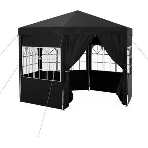 Outsunny 4 m Party Tent Wedding Gazebo Outdoor Waterproof PE Canopy Shade with 6 Removable Side Walls Outsunny 4 m Party Tent Wedding Gazebo Outdoor Waterproof PE Canopy Shade with 6 Removable Side Walls