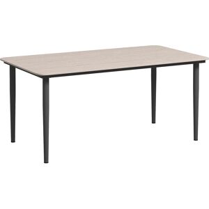 Outsunny Garden Table, Outdoor Dining Table for 6 People, 160 x 90 x 74 cm, with Rust Resistant Metal Frame, WPC Top, for Balcony, Terrace, Light Grey Outsunny Garden Table, Outdoor Dining Table for 6 People, 160 x 90 x 74 cm, with Rust Resistant Metal Frame, WPC Top, for Balcony, Terrace, Light Grey