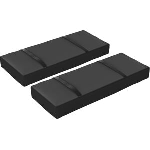 Outsunny Parasol Weights Set of 2, Parasol Base Weights Bags, 25kg Fillable Sandbag Weights with Handles, Cantilever Umbrella Base Weights, Black Outsunny Parasol Weights Set of 2, Parasol Base Weights Bags, 25kg Fillable Sandbag Weights with Handles, Cantilever Umbrella Base Weights, Black