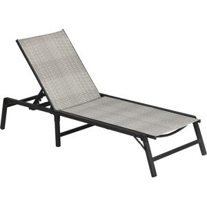 Outsunny Foldable Rattan Sun Lounger Garden Recliner Outdoor Reclining Bed w/ 5-Level Adjustable Backrest, Mixed Grey Aosom UK Outsunny Foldable Rattan Sun Lounger Garden Recliner Outdoor Reclining Bed w/ 5-Level Adjustable Backrest, Mixed Grey Aosom UK