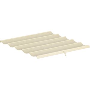 Outsunny Retractable Pergola Shade Cover, Replacement Canopy Fabric for 3 x 3 (m) Pergola, Gazebo Retractable Roof, Cream White Outsunny Retractable Pergola Shade Cover, Replacement Canopy Fabric for 3 x 3 (m) Pergola, Gazebo Retractable Roof, Cream White