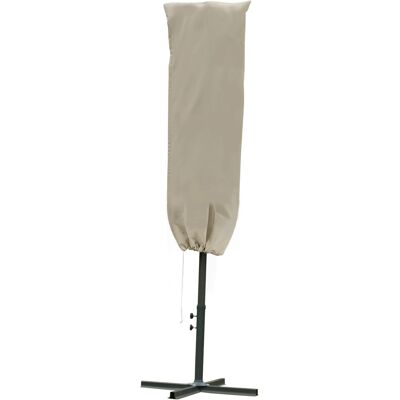Outsunny Cantilever Umbrella Cover Outdoor Parasol Protector Weatherproof Garden Patio with Rod, Zipper Aosom UK Outsunny Cantilever Umbrella Cover Outdoor Parasol Protector Weatherproof Garden Patio with Rod, Zipper Aosom UK