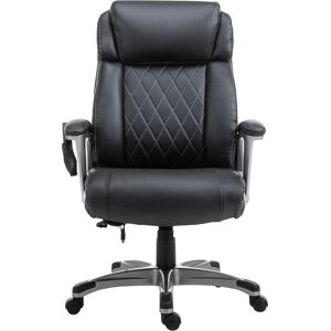 Vinsetto Executive Massage Office Chair with 6-Point Vibration, High Back, Armrests, Adjustable Height, Black