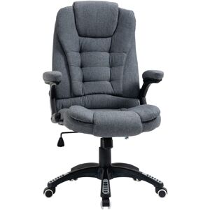 Vinsetto Ergonomic Swivel Desk Chair with Armrests, Adjustable Height, Reclining and Tilt Function, Cat Scratch Resistant, Dark Grey Aosom UK Vinsetto Ergonomic Swivel Desk Chair with Armrests, Adjustable Height, Reclining and Tilt Function, Cat Scratch Resistant, Dark Grey Aosom UK
