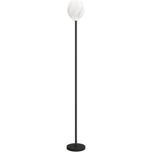 HOMCOM Flower Floor Lamp for Living Room, 3D Printed Modern Standing Lamp with Rose Shade & Foot Switch, Minimalist Tall Pole Lampshade for Bedroom, Office, E27 Holder without Bulb (25W Max), White HOMCOM Flower Floor Lamp for Living Room, 3D Printed Modern Standing Lamp with Rose Shade & Foot Switch, Minimalist Tall Pole Lampshade for Bedroom, Office, E27 Holder without Bulb (25W Max), White