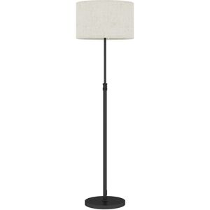 HOMCOM Floor Lamp with Remote, Height Adjustable Standing Lamp with Linen Shade, Dimmable with 3000K-6000K Adjustable Colour Temperatures, Foot Switch for Living Room Bedroom Office, Black HOMCOM Floor Lamp with Remote, Height Adjustable Standing Lamp with Linen Shade, Dimmable with 3000K-6000K Adjustable Colour Temperatures, Foot Switch for Living Room Bedroom Office, Black