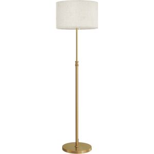 HOMCOM Floor Lamp with Remote, Height Adjustable Standing Lamp with Linen Shade, Dimmable with 3000K-6000K Adjustable Colour Temperatures, Foot Switch for Living Room Bedroom Office, Gold Tone HOMCOM Floor Lamp with Remote, Height Adjustable Standing Lamp with Linen Shade, Dimmable with 3000K-6000K Adjustable Colour Temperatures, Foot Switch for Living Room Bedroom Office, Gold Tone