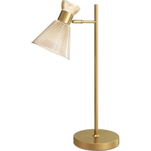 HOMCOM Modern Table Lamp, Bedside Lamp with Adjustable Flower-Shaped Head and E27 Socket for Living Room Bedroom Study, Bulb Not Included, Gold Tone HOMCOM Modern Table Lamp, Bedside Lamp with Adjustable Flower-Shaped Head and E27 Socket for Living Room Bedroom Study, Bulb Not Included, Gold Tone