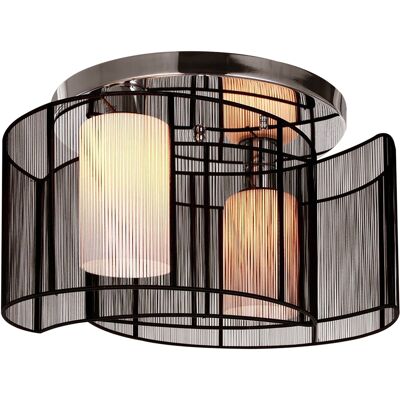 HOMCOM Metal Ceiling Lamp, Ceiling Light with Flush Metal Finish for Hallway, Dining Room, Living Room, Chandelier Aosom UK HOMCOM Metal Ceiling Lamp, Ceiling Light with Flush Metal Finish for Hallway, Dining Room, Living Room, Chandelier Aosom UK