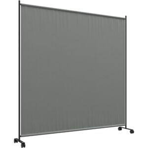Outsunny Decorative Garden Partition Screen, 6FT Portable Privacy Screen w/ Lockable Wheels, Single Freestanding Metal Room Divider Panel Aosom UK Outsunny Decorative Garden Partition Screen, 6FT Portable Privacy Screen w/ Lockable Wheels, Single Freestanding Metal Room Divider Panel Aosom UK