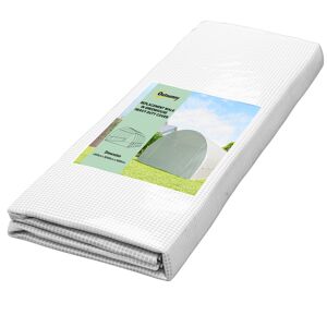 Outsunny Polytunnel Replacement Cover ONLY Winter PE Cover with Roll-up Windows Door Garden Plant, 6 x 3 x 2m White Aosom UK Outsunny Polytunnel Replacement Cover ONLY Winter PE Cover with Roll-up Windows Door Garden Plant, 6 x 3 x 2m White Aosom UK