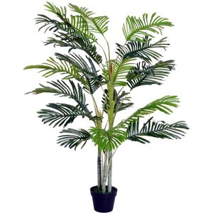 Outsunny 150cm Tropical Artificial Palm Tree - Indoor Outdoor Decor Outsunny 150cm Tropical Artificial Palm Tree - Indoor Outdoor Decor
