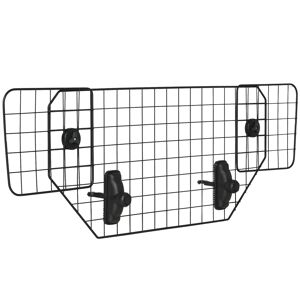 PawHut Dog Guard for Cars Adjustable Boot Barrier Metal Mesh Pet Headrest, 90-120W x 40.5H cm