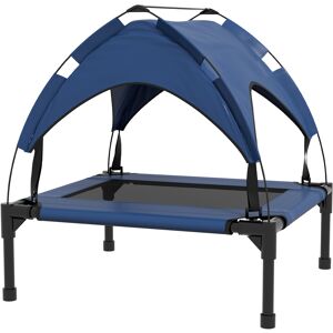 PawHut Raised Cooling Pet Bed, Breathable Mesh, Washable, for Small to Medium Dogs, 76 x 61 x 69.5cm, Dark Blue Aosom UK PawHut Raised Cooling Pet Bed, Breathable Mesh, Washable, for Small to Medium Dogs, 76 x 61 x 69.5cm, Dark Blue Aosom UK