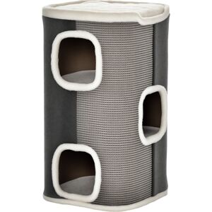 PawHut Cat Barrel Kitten Tree Tower Sisal Scratching Pet Furniture Climbing Frame Cozy Platform Soft Plush & Lamb Fleece Grey PawHut Cat Barrel Kitten Tree Tower Sisal Scratching Pet Furniture Climbing Frame Cozy Platform Soft Plush & Lamb Fleece Grey