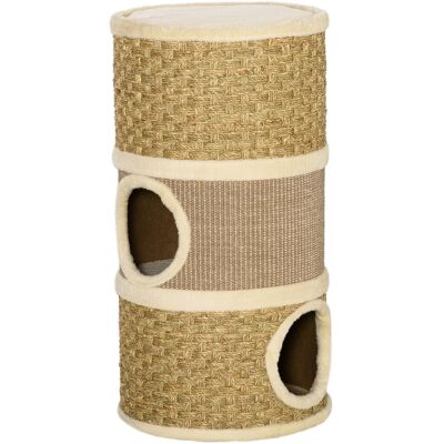 PawHut - Scratching Barrel - Sisal Rope - Plush - Cat Furniture PawHut - Scratching Barrel - Sisal Rope - Plush - Cat Furniture