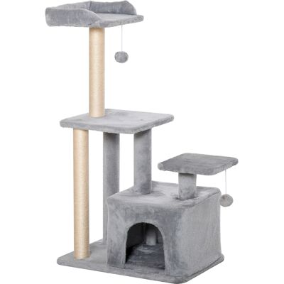 PawHut - Feline Fun Tower - Sisal Posts - Cat Tree PawHut - Feline Fun Tower - Sisal Posts - Cat Tree
