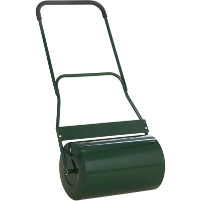 Outsunny 40L Lawn Roller Drum Scraper Bar Collapsible Handle Water or Sand Filled Φ32cm Green Outsunny 40L Lawn Roller Drum Scraper Bar Collapsible Handle Water or Sand Filled Φ32cm Green
