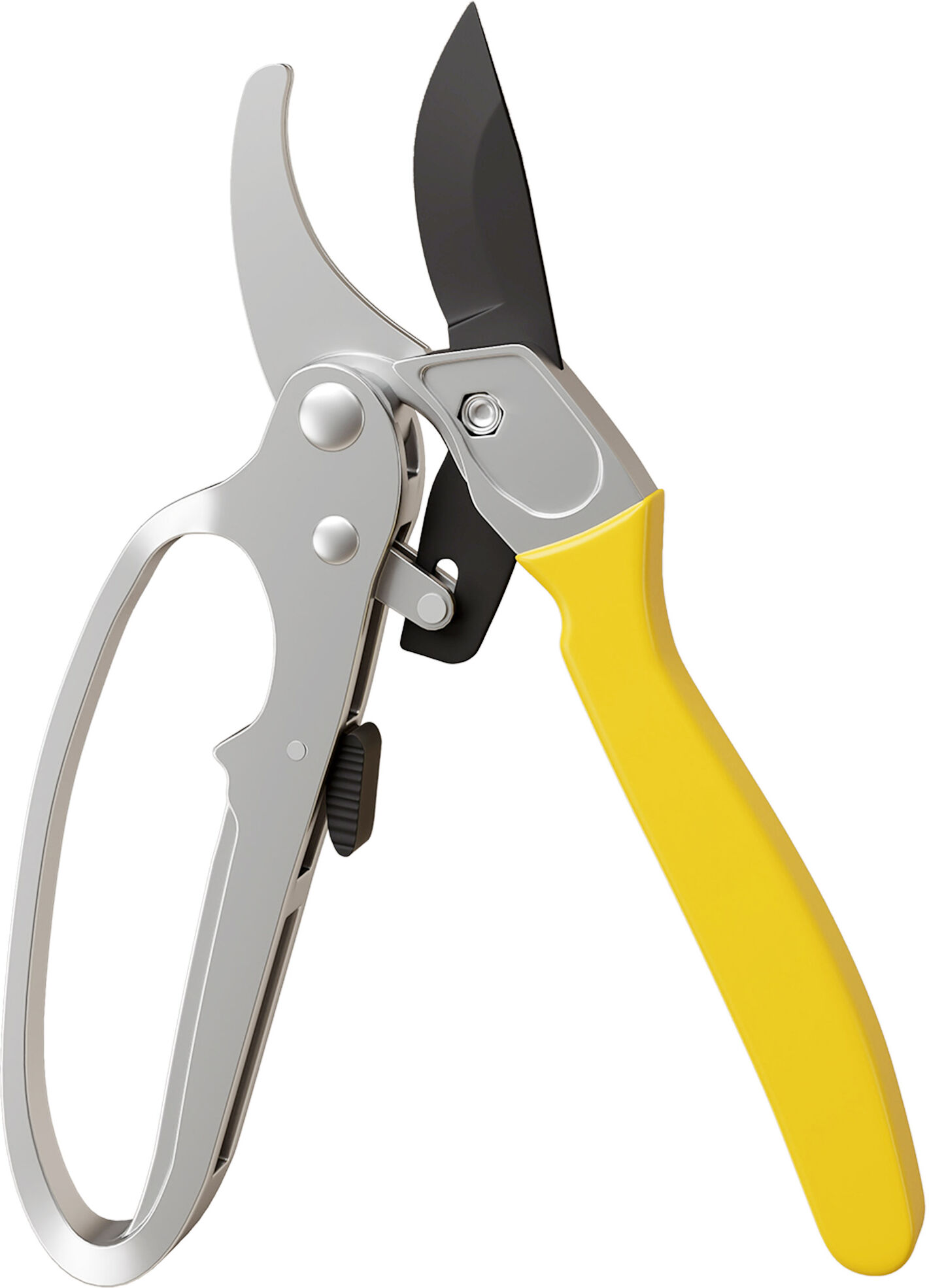 Outsunny 8" Garden Secateurs, Pruning Shears Heavy Duty with Sharp SK5 Blade, Bypass Pruners with Safety Lock and Non-Slip Handles, Lightweight & Ergonomic, Pruning Scissors for Precise Cutting