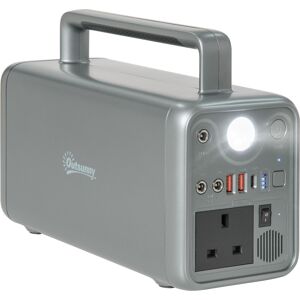 Outsunny Portable Power Station, 230.4Wh LiFePO4 Battery, Three Charging Modes Pure Sine-Wave Battery Backup with AC Outlets, AC/DC/USB/PD/Car Ports