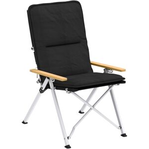Outsunny Portable Camping Chair for Adults, High Back Folding Chair with Padded Seat and Carry Bag, Outdoor Recliner for Hiking, Fishing, Beach and Picnic, Black Outsunny Portable Camping Chair for Adults, High Back Folding Chair with Padded Seat and Carry Bag, Outdoor Recliner for Hiking, Fishing, Beach and Picnic, Black