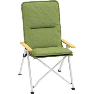 Outsunny Portable Camping Chair for Adults, High Back Folding Chair with Padded Seat and Carry Bag, Outdoor Recliner for Hiking, Fishing, Beach and Picnic, Green Outsunny Portable Camping Chair for Adults, High Back Folding Chair with Padded Seat and Carry Bag, Outdoor Recliner for Hiking, Fishing, Beach and Picnic, Green