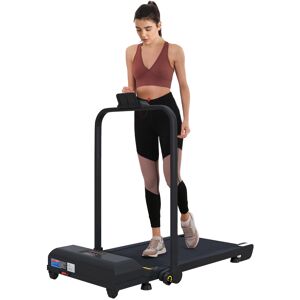HOMCOM 2.5HP Walking Pad Treadmill, Folding Under Desk Treadmill Walking Machine, 1-10KM/H, with Remote Control Aosom UK HOMCOM 2.5HP Walking Pad Treadmill, Folding Under Desk Treadmill Walking Machine, 1-10KM/H, with Remote Control Aosom UK